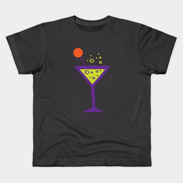 Cocktail Kids T-Shirt by HelenDesigns